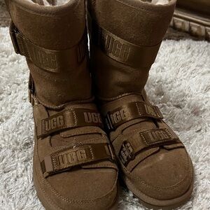 UGG Brown Boots with Straps